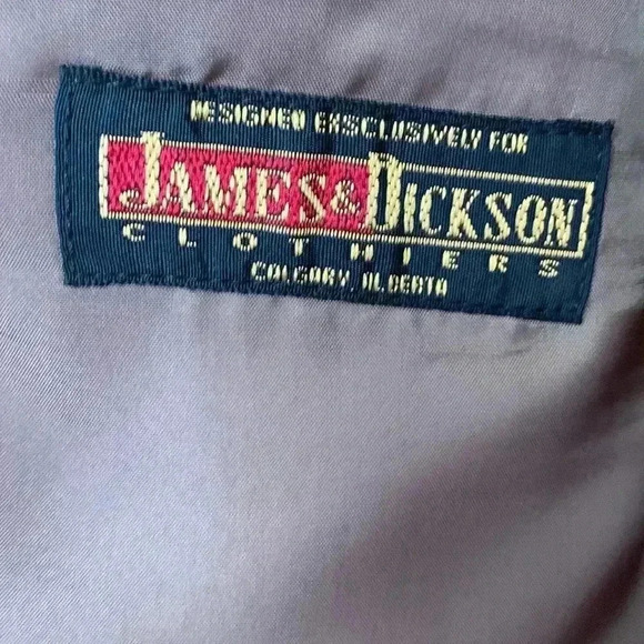 Men’s 90% wool/10% cashmere houndstooth blazer with 2 inner and 3 outer pockets - Picture 6 of 11